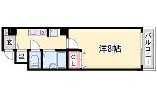 ヴィラ神戸Ⅱの物件間取画像